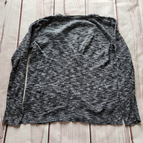 Madewell 'Fieldwalk Cardigan' Button Sweater Heather Marl Gray, Women's Size L - Picture 5 of 9